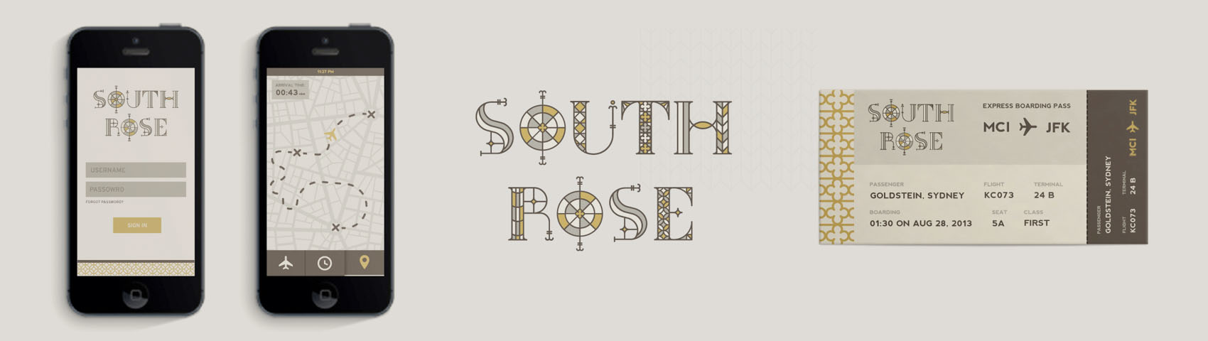 Tipografia Gratuita South Rose